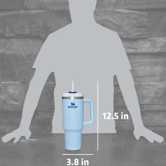 Stanley Adventure Quencher 40oz cornflower Blue! NWT - Picture 4 of 6